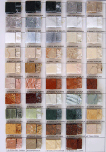 Tessere Mosaico di Marmo