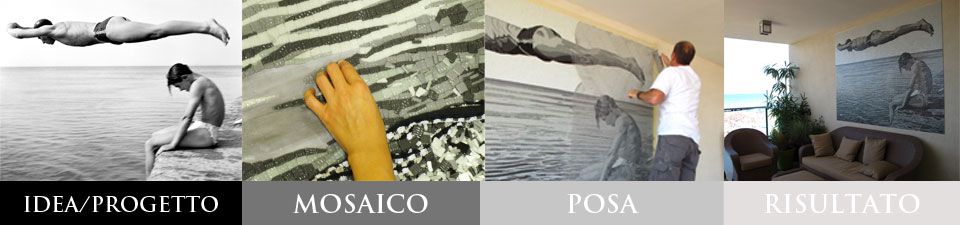 mosaico personalizzato